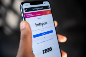 The Instagram user interface